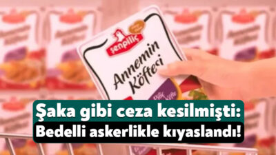 Türkiye’nin önde gelen tavuk markalarından Şenpiliç’e ait Annemin köftesi isimli