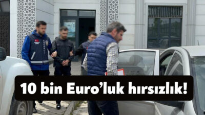 Kocaeli'nin Derince ilçesinde 10 bin euro değerinde lityum pil ve