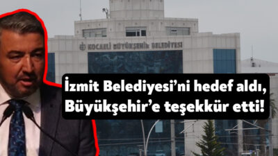 Kocaeli Büyükşehir Belediyesi’nin Ak Partili Meclis Üyesi Hayrettin Ünlü, İzmit