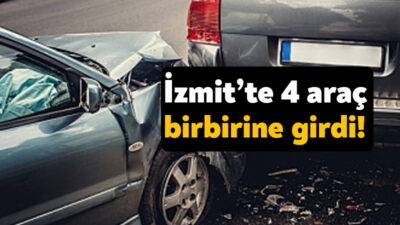 İzmit’in Yahya Kaptan Mahallesi’nde bugün sabah saatlerinde trafik kazası meydana