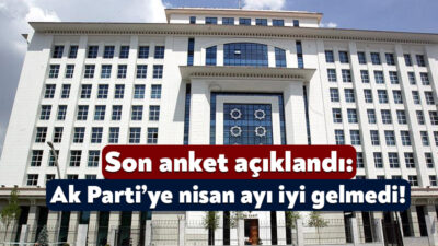 Anket şirketleri seçimlere yönelik çalışmalarına devam ediyor. Son olarak Yöneylem