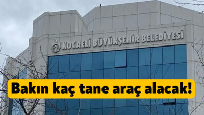Kocaeli Büyükşehir Belediyesi’nin nisan ayı meclis toplantısı bugün Kocaeli Kongre