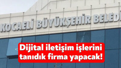 Kocaeli Büyükşehir Belediyesi, 28 Mart’ta dijital iletişim içerik üretimi için
