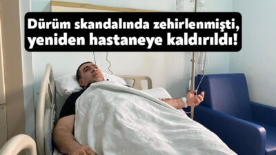 Kocaeli'nin Körfez ilçesinde tavuk dönerden zehirlenen 648 kişiden Kayhan Dölcel,