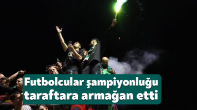 Trendyol Süper Lig’e çıkmayı sezonun bitimine 3 hafta kala garantileyen