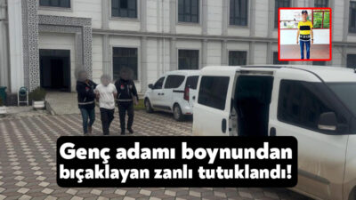 Kocaeli'nin Derince ilçesinde 28 yaşındaki genci evinin önünde boynundan bıçaklayarak