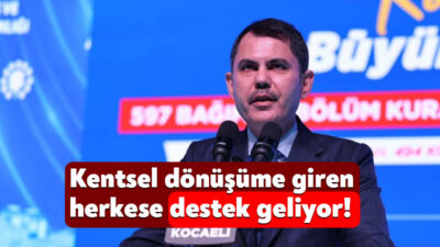 Çevre, Şehircilik ve İklim Değişikliği Bakanı Murat Kurum, Körfez Barbaros