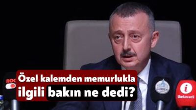 Çevre, Şehircilik ve İklim Değişikliği Bakanı Murat Kurum’un danışmanı olan