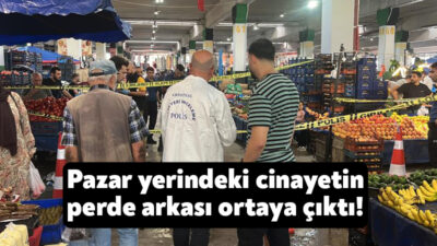 Kocaeli'nin İzmit ilçesinde pazar yerinde arkadaşı Yiğit Laç'ı kalbinden bıçaklayarak