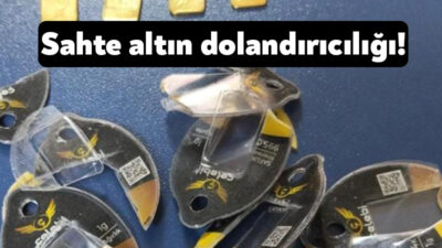 Kocaeli'nin İzmit ilçesinde 10 adet sahte gram altın dolandırıcılığı gerçekleştiren