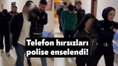 Kocaeli'nin İzmit ilçesinde silahla yağma olayını gerçekleştirilen 5 şüpheli, polis