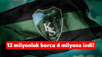 Kocaelispor, 2002 yılına ait üç ayrı icra dosyası için alacaklılarla