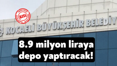 Kocaeli Büyükşehir Belediyesi Başiskele’ye depo yapılması için ihaleye çıktı. Büyükşehir
