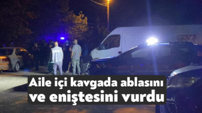 Kocaeli'de bir kişi tartıştığı eniştesini silahla vurdu. Seken kurşunlar zanlının