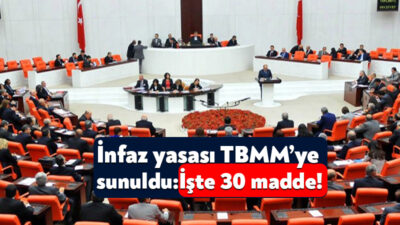 Adalet ve Kalkınma Partisi tarafından şartlı salıverme imkanını da içeren