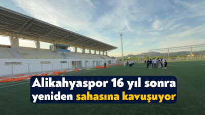 Kocaeli'nin önemli amatör spor kulüplerinden Alikahyaspor, 16 yıl süren tesis