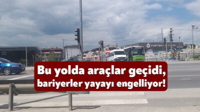 Kartepe’de yer alan Özdilek AVM’nin önündeki trafik sorununa vatandaşlar tepki
