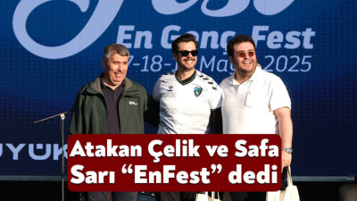 Büyükşehir Belediyesi’nin EnFest etkinliklerinde sahne alan BKM Mutfak ekibinin başarılı