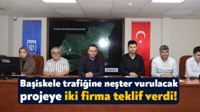 Kocaeli Büyükşehir Belediyesi’nin D-130 Karayolu üzerinde hayata geçireceği “Başiskele Kavşağı