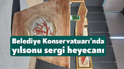 Kocaeli Büyükşehir Belediye Konservatuarı’nın yılsonu sergileri başlıyor. Konservatuvar öğrencilerinin bir