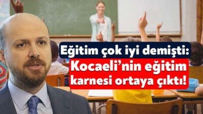 Bilal Erdoğan Antalya’da yaptığı açıklamada Türkiye’nin eğitimde çok iyi olduğunu