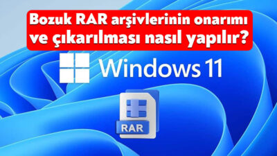 Bilgisayarda bulunan ya da internetten indirilen dosyaların sıkıştırılmış ve arşivlenmiş