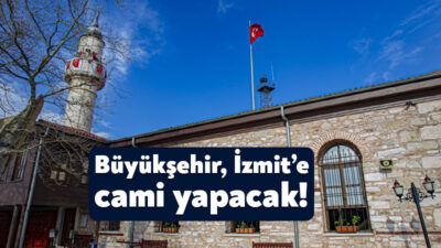 Kocaeli Büyükşehir Belediyesi, İzmit’in Kuruçeşme Mahallesi’ne cami yapmak için ihaleye