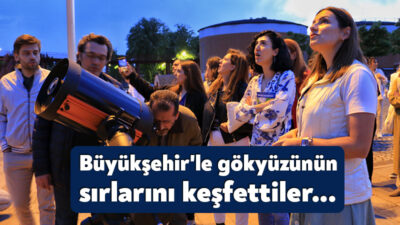 Büyükşehir Belediyesi, Kocaeli Bilim Merkezi’nde düzenlenen “Astronomi Öğretmen Semineri” ve