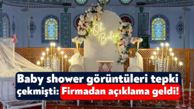 Kocaeli'nin Kartepe ilçesinde bir camide düzenlenen ve sosyal medyada "baby