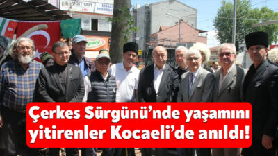 1864 yılında meydana gelen Çerkes Sürgünü sırasında vefat edenler, Kocaeli’de