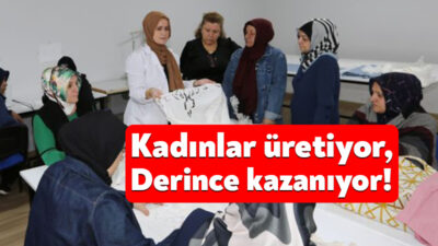 Derince Belediyesi, kadınların el emeği göz nuru eserlerini değerlendirebileceği yeni