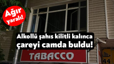 Kocaeli'de alkol aldıktan sonra iş yerinde unutularak üzerine kapı kilitlenen
