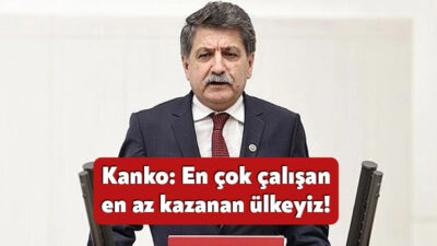 CHP Kocaeli Milletvekili Prof. Dr. Mühip Kanko, Türkiye Büyük Millet