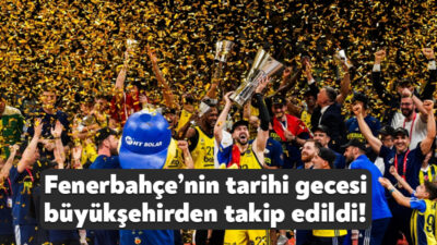 Kocaeli Büyükşehir Belediyesi'nin YouTube kanalı üzerinden canlı olarak yayınlanan Fenerbahçe