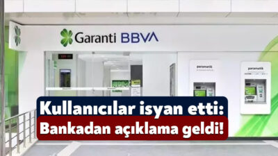 Garanti BBVA mobil uygulamasına 2 Mayıs itibariyle erişim sorunu yaşanıyor.
