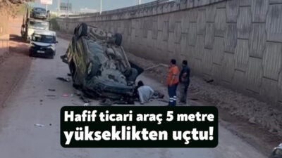 Kuzey Marmara Otoyolu Kocaeli geçişinde seyir halinde olan hafif ticari