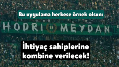 Kocaelispor’un yeni sezondaki kombine fiyatlarına tepkilerin yükselmesinden sonra Hodri Meydan