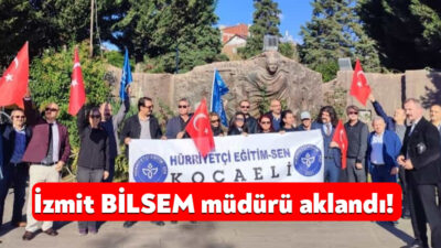 Hürriyetçi Eğitim Sen İzmit Bilsem’e yönelik olarak yürütülen soruşturma hakkında
