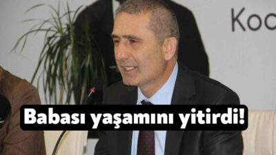 İYİ Parti Kocaeli İl Başkanı Kamil Şirin’in babası Ekrem Şirin