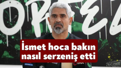 Kocaelispor Teknik Direktörü İsmet Taşdemir, yönetimin yollarını ayırmak istemesine ve