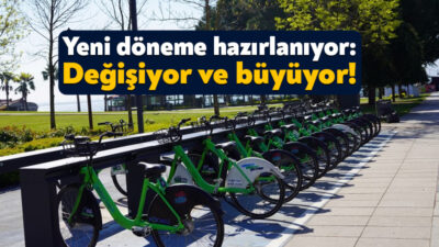 Büyükşehir Belediyesi’nin Kocaeli Akıllı Bisiklet Sistemi “KOBİS” projesi 12 ilçede