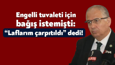 Kocaeli Üniversitesi’nde soru-cevap etkinliğinde engelli öğrencinin tuvalet talebiyle ilgili verdiği