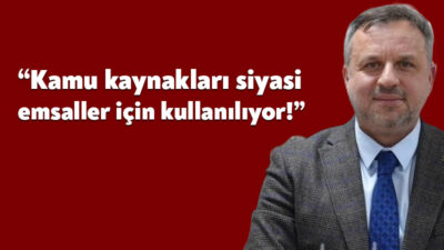 Ak Parti İzmit İlçe Başkanı Halil Güngör Dokuzlar, İzmit Belediyesi’nin