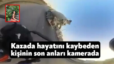 Kocaeli'nin Gebze ilçesinde motosiklet sürücüsü Saniye Yılmaz'ın, beton mikserine çarparak