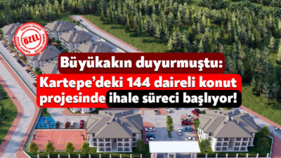 Kocaeli Büyükşehir Belediye Başkanı Tahir Büyükakın’ın geçtiğimiz günlerde duyurduğu Kartepe’deki