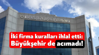 Kocaeli Büyükşehir Belediyesi, İstanbul’da faaliyetlerini sürdürmekte olan Araf Grup Lojistik