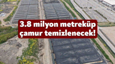 Büyükşehir Belediyesi’nin İzmit Körfezi’ni akvaryum haline getirecek Dip Çamuru Temizliği