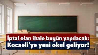 Kocaeli İl Milli Eğitim Müdürlüğü tarafından Dilovası’na yapılması beklenen imam