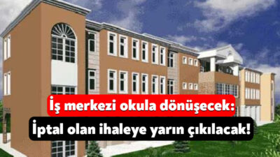 Kocaeli İl Milli Eğitim Müdürlüğünün Başiskele’ye kazandırmak istediği ortaokul projesi