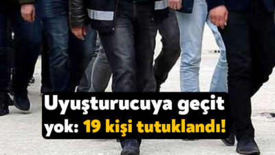 Kocaeli’de emniyet ve jandarma ekipleri tarafından ‘uyuşturucu ve uyarıcı maddelere’